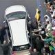 Illustration for article titled Pope Francis’ Fiat Mobbed In Rio After Driver Takes Wrong Turn